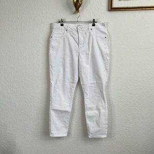 D Jeans White Slim
